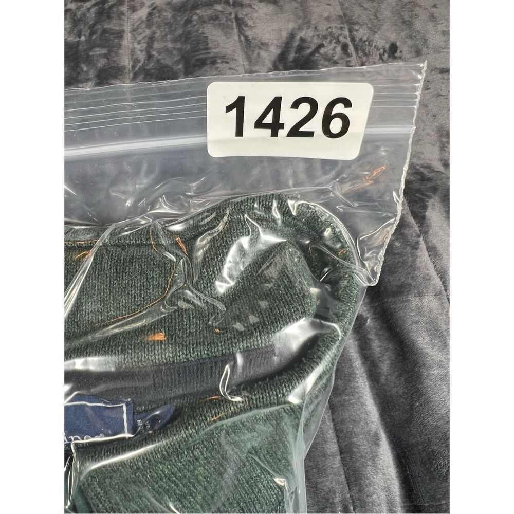 Vineyard Vines Heathered Green Quarter-Zip Pullover - Picture 9 of 9